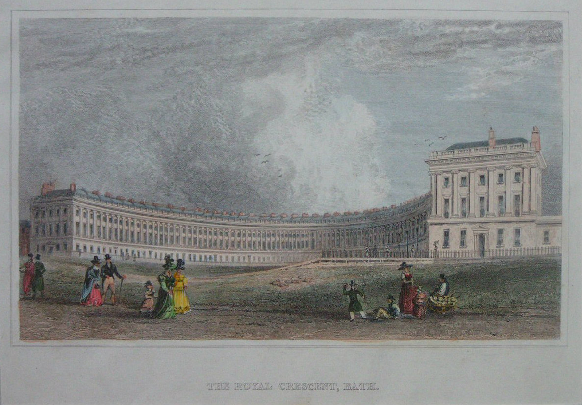 Print - The Royal Crescent, Bath